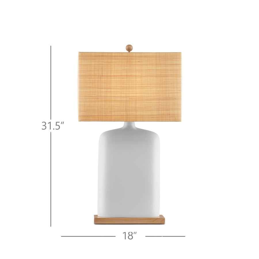 Musing White Table Lamp