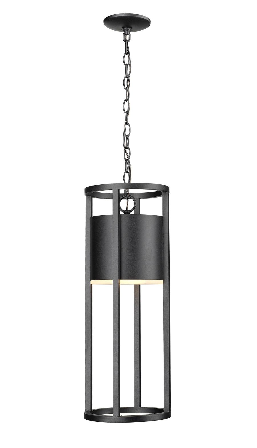 Luca-1 Light Outdoor Chain Mount Ceiling Fixture - Maison Vogue
