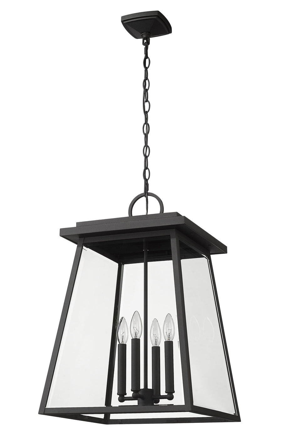 Broughton-4 Light Outdoor Chain Mount Ceiling Fixture XL - Maison Vogue