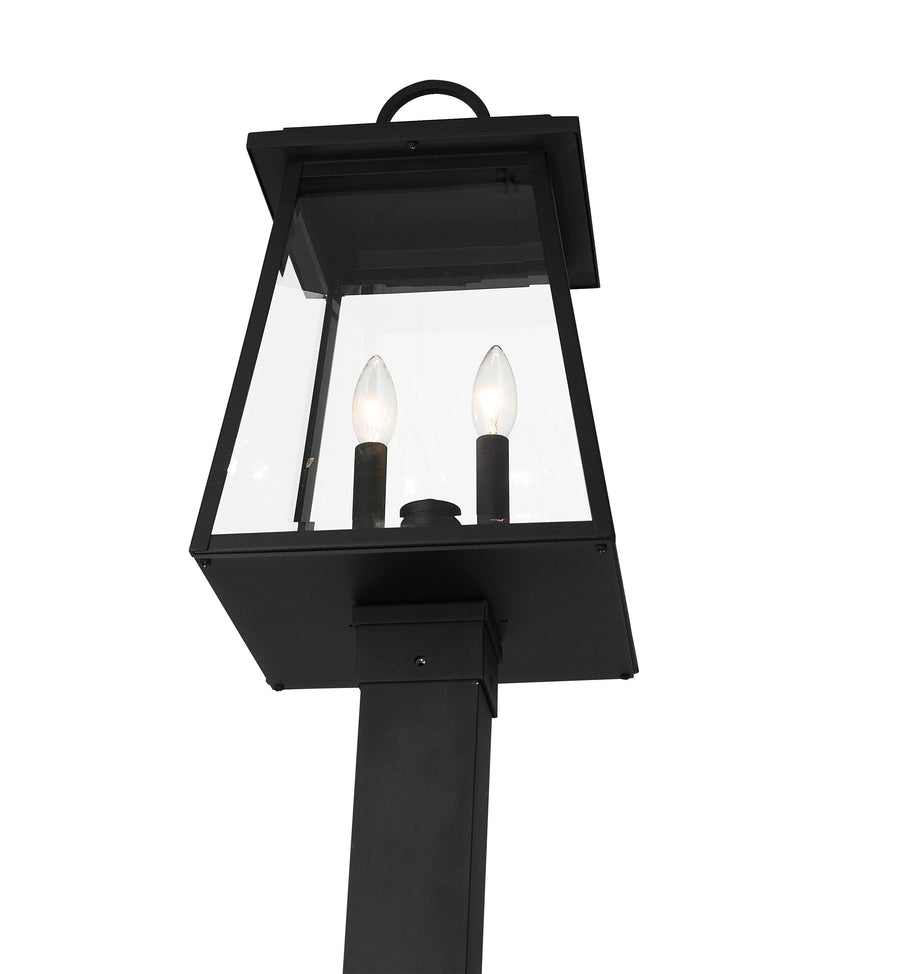 Broughton-2 Light Outdoor Post Mounted Fixture (Square Base) - Maison Vogue