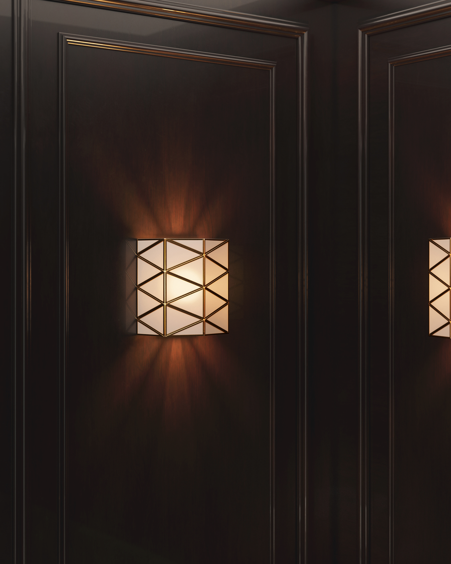 Polyhedron Wall Sconce