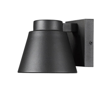 Asher-1 Light Outdoor Wall Sconce 10W (Black) - Maison Vogue