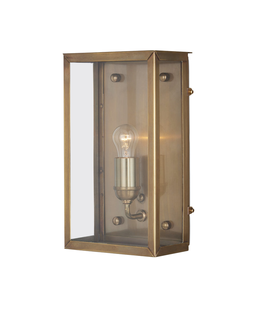 Royster Brass Outdoor Wall Sconce