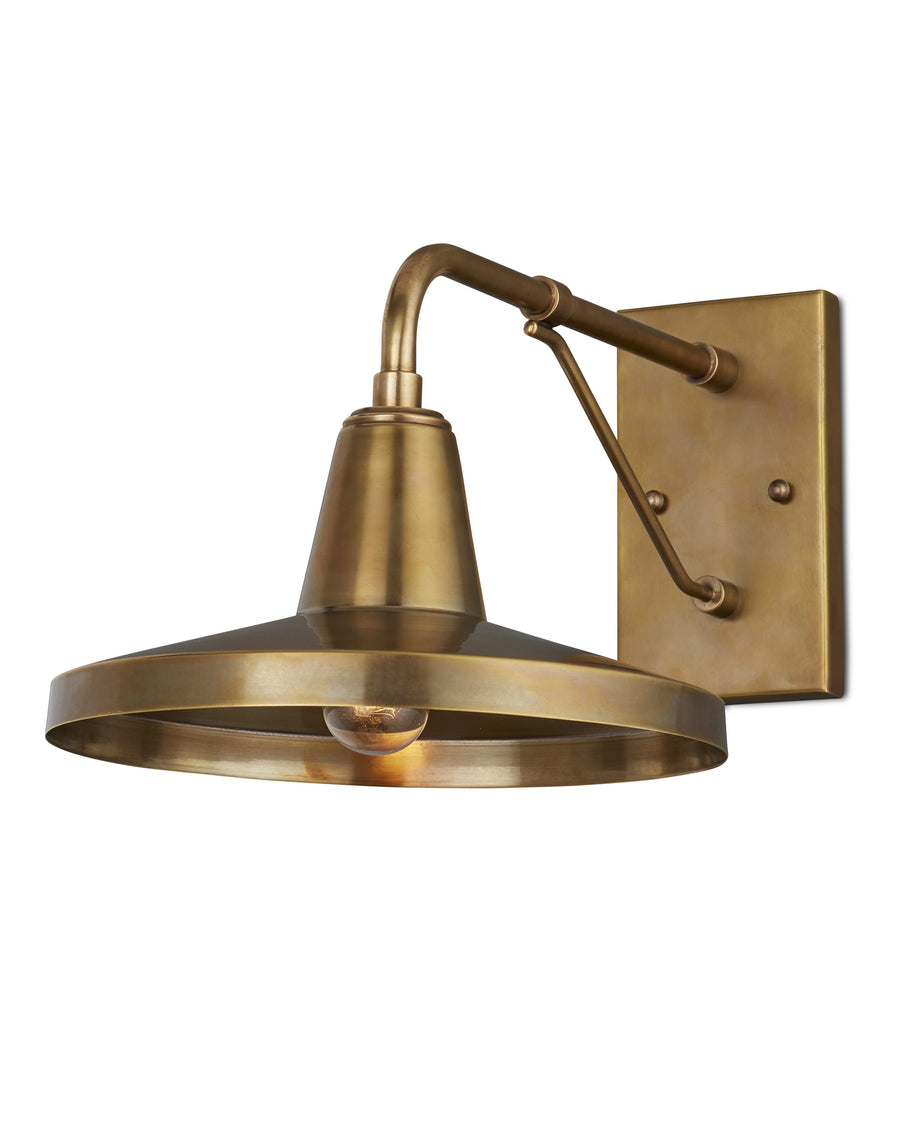 Mariner Brass Outdoor Wall Sconce