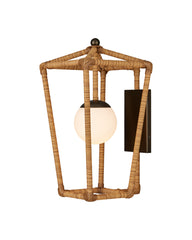 Denison Small Natural Outdoor Wall Sconce
