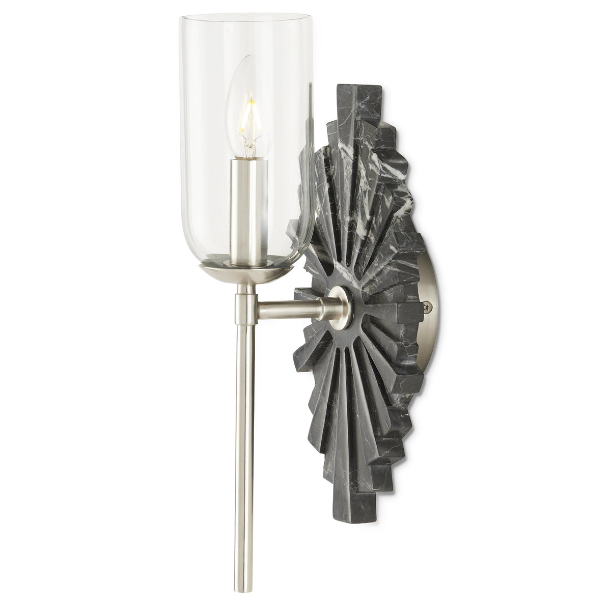 Benthos Black Wall Sconce - Maison Vogue