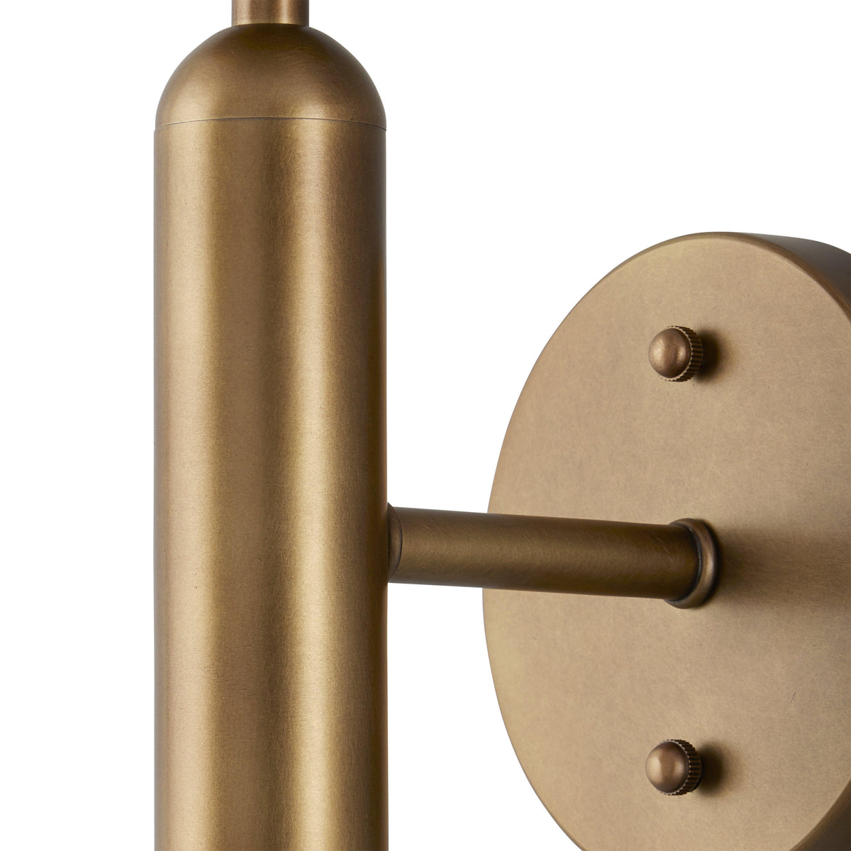 Barbican Single-Light Brass Wall Sconce - Maison Vogue