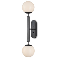 Barbican Double-Light Bronze Wall Sconce - Maison Vogue