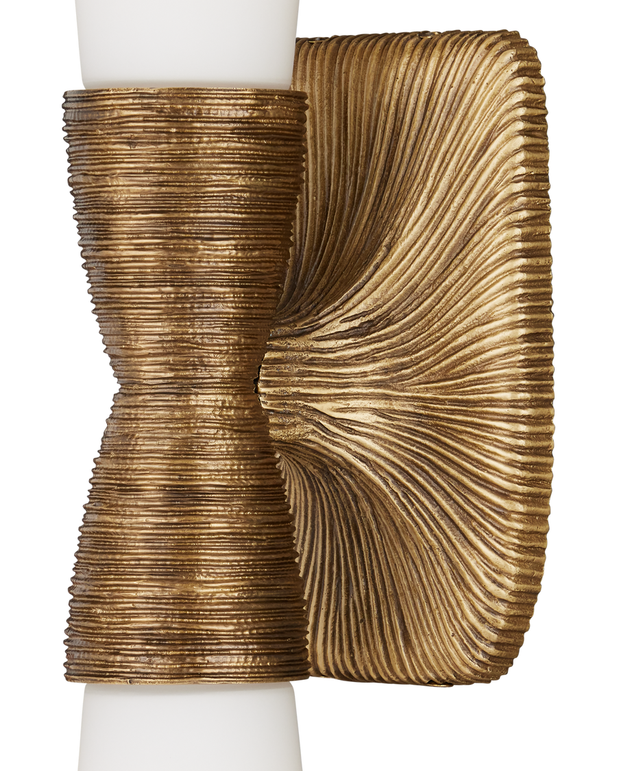 Burrows Brass Bath Wall Sconce