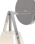 Bronwen Nickel Bath Wall Sconce