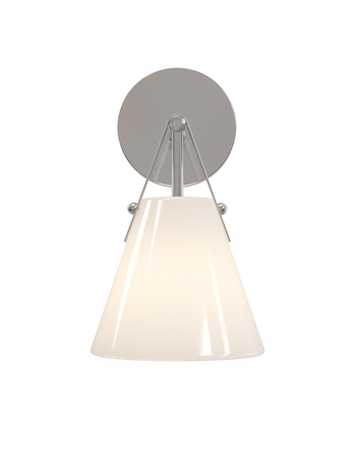 Bronwen Nickel Bath Wall Sconce