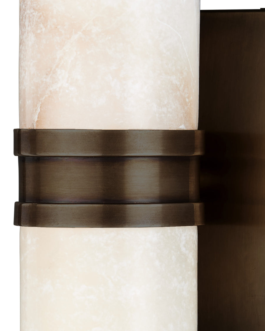 Brenham Small Bronze Wall Sconce