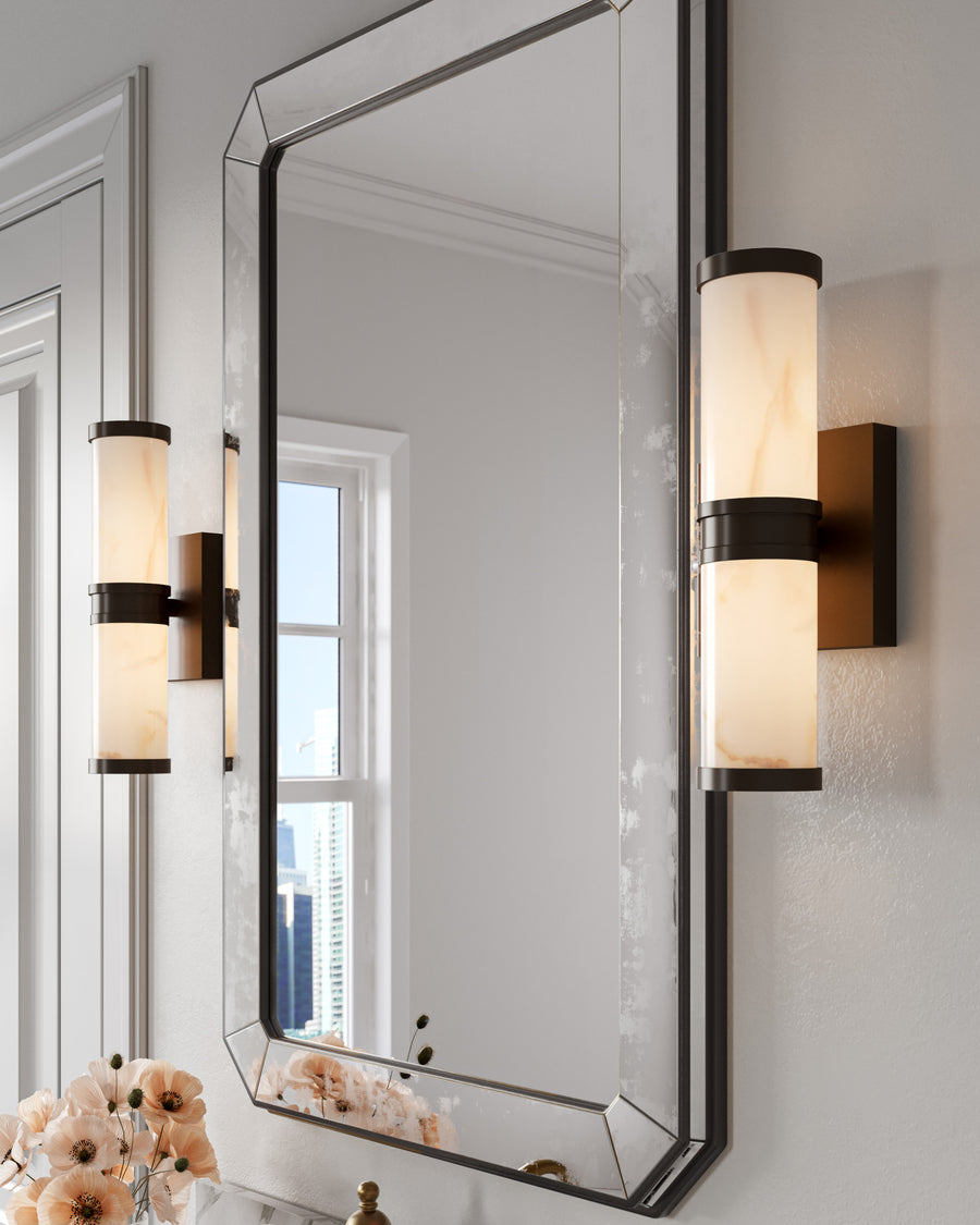 Brenham Small Bronze Wall Sconce