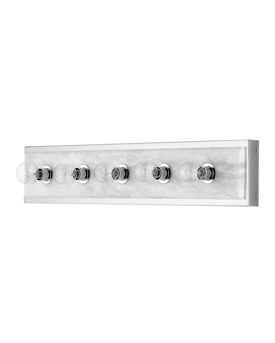 Berdine Large Nickel Wall Sconce