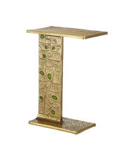 Beau Monde Gold & Green C Table