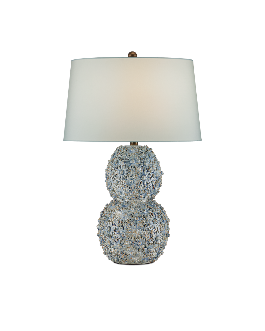 Jessamine Blue Table Lamp