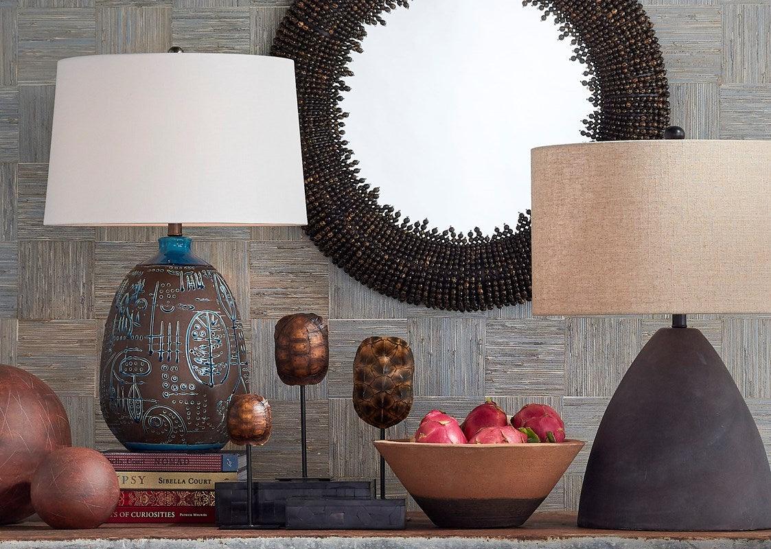 Zea Black Table Lamp - Maison Vogue