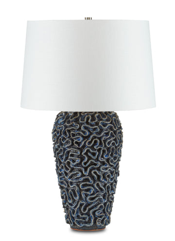 Milos Blue Table Lamp