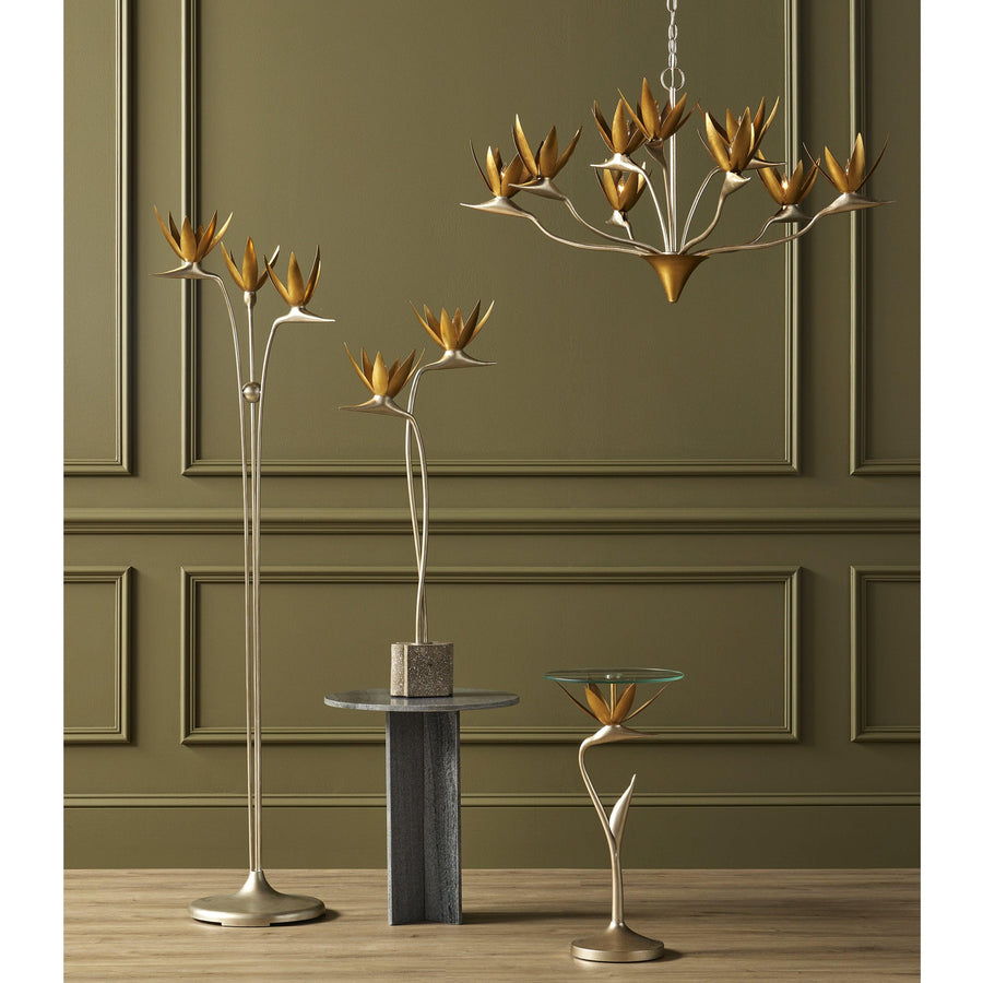 Paradiso Gold & Silver Table Lamp - Maison Vogue