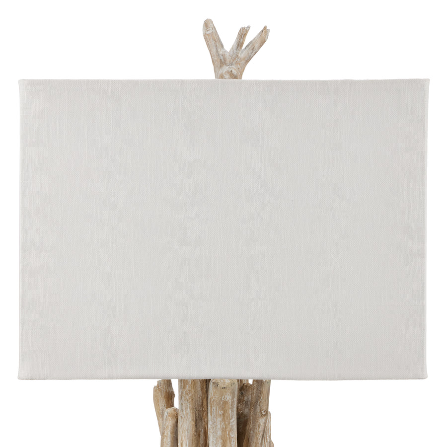 Driftwood Whitewash Table Lamp