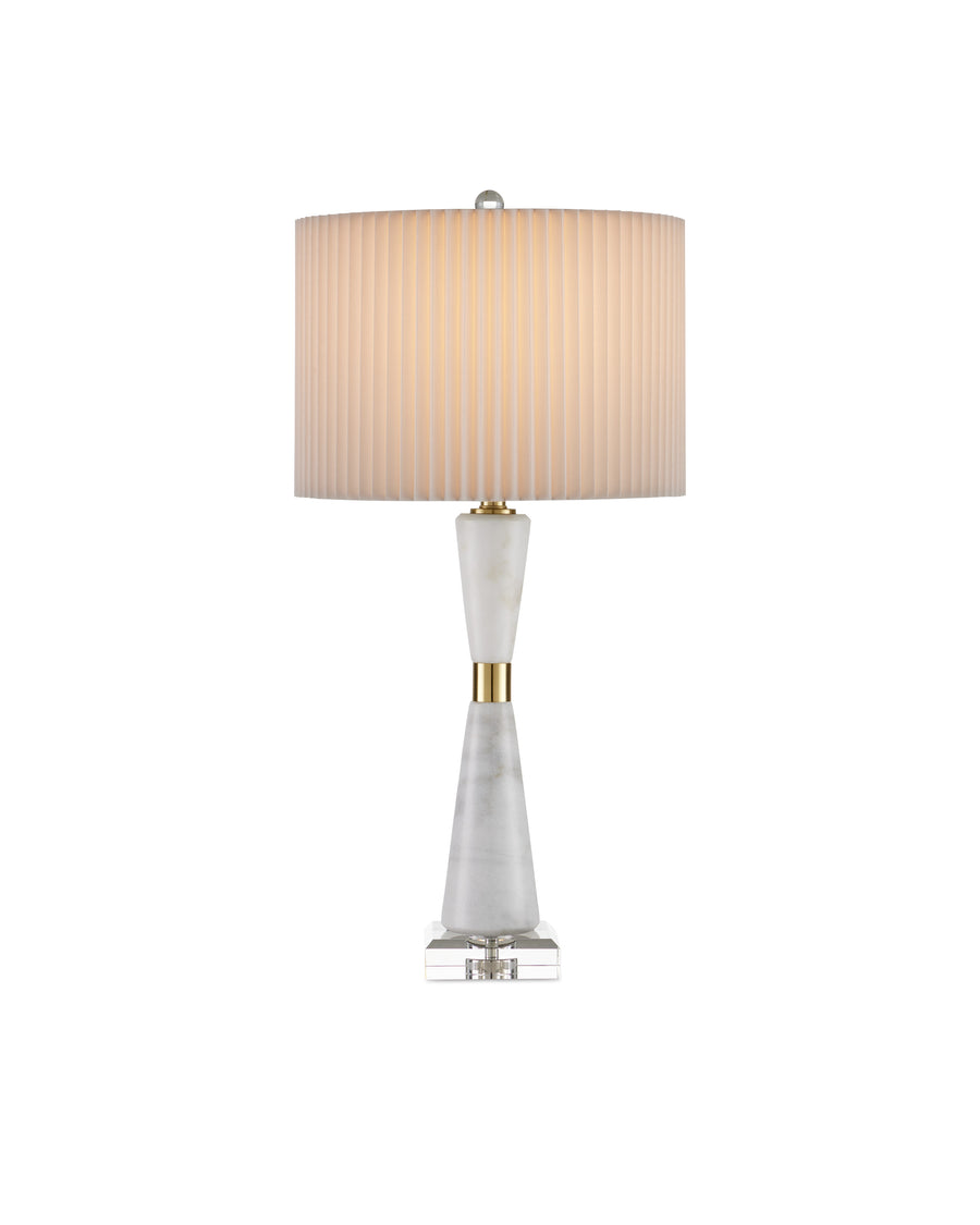 Edelmar White Table Lamp