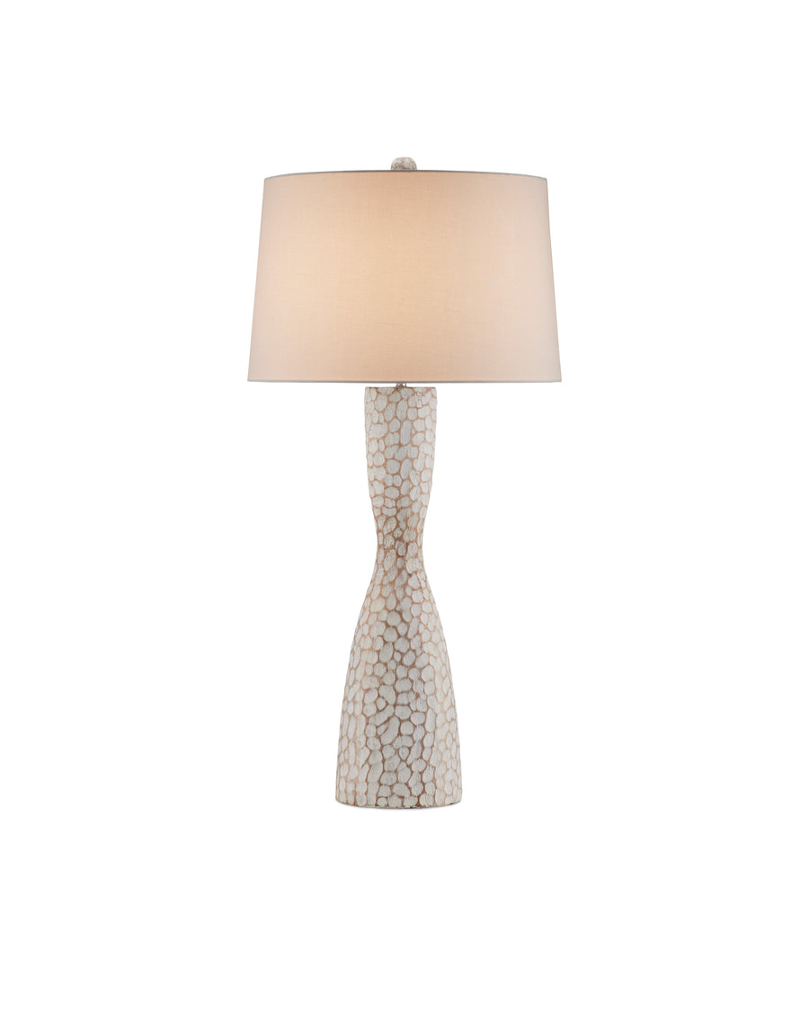 Edwell Whitewash Table Lamp