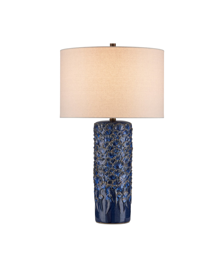 Fairmont Dark Blue Table Lamp