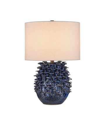 Maitake Dark Blue Table Lamp