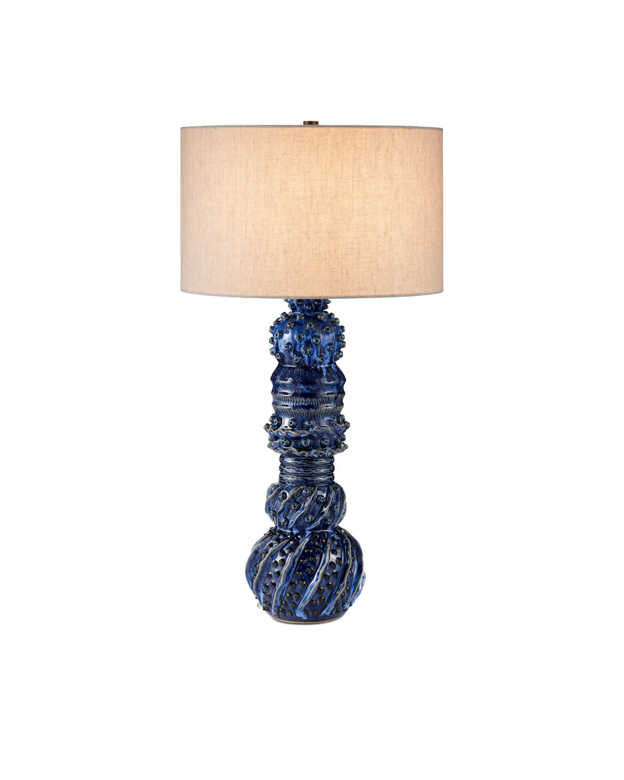 Undersea Dark Blue Table Lamp