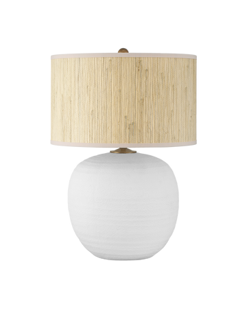 Zena White Table Lamp