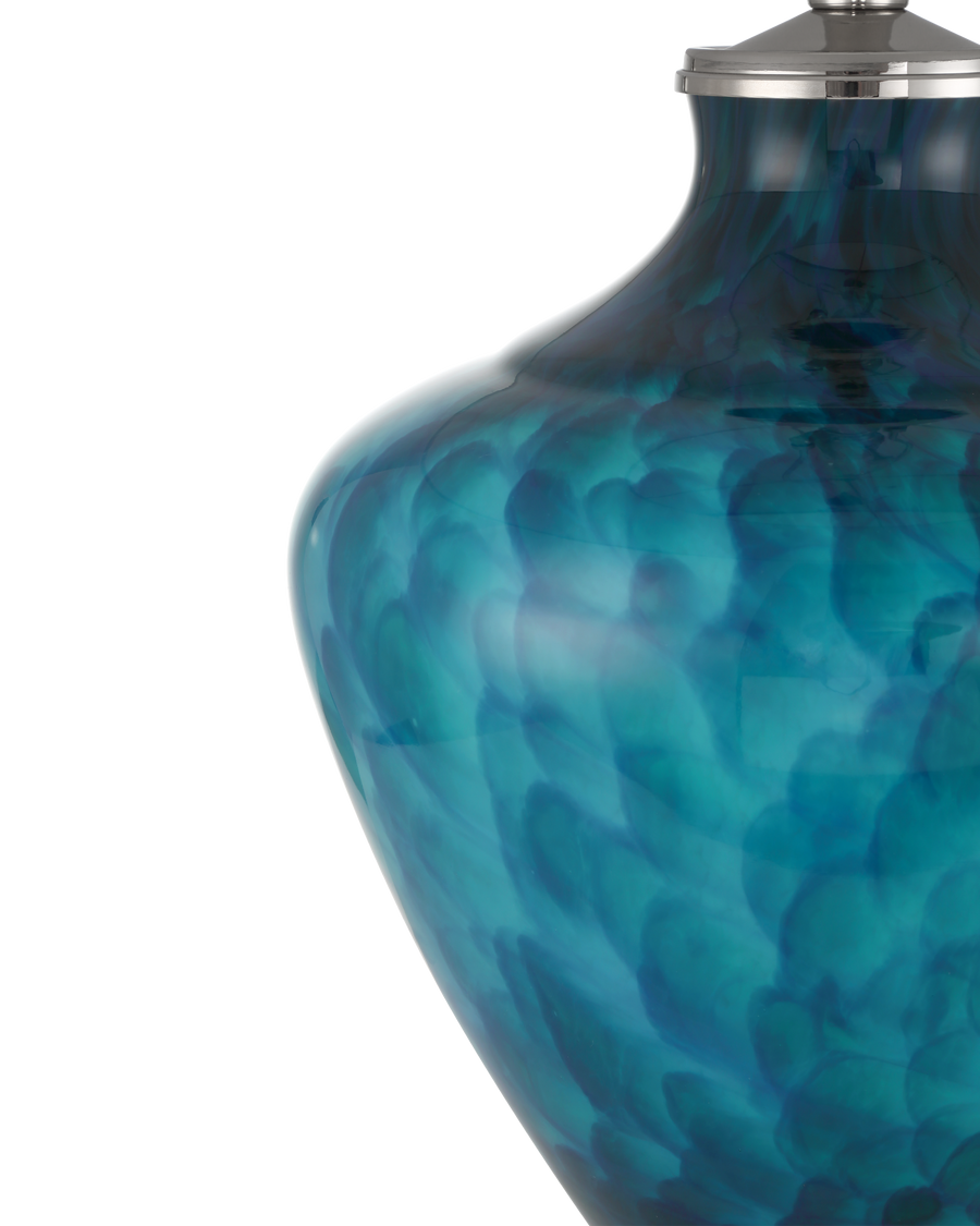 Sapphire Blue Table Lamp