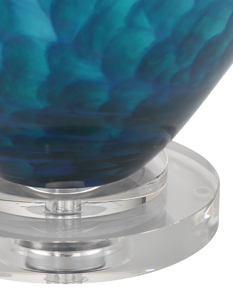 Sapphire Blue Table Lamp