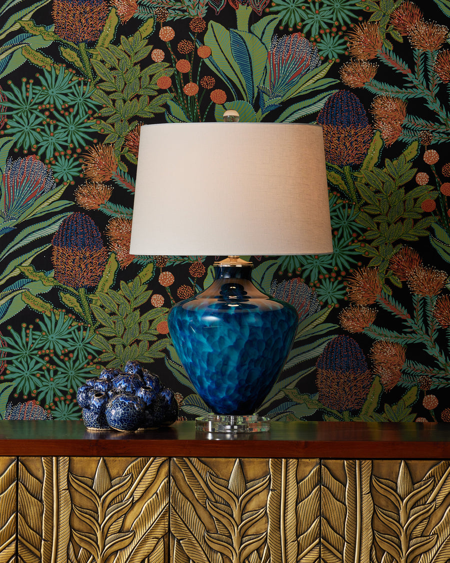 Sapphire Blue Table Lamp