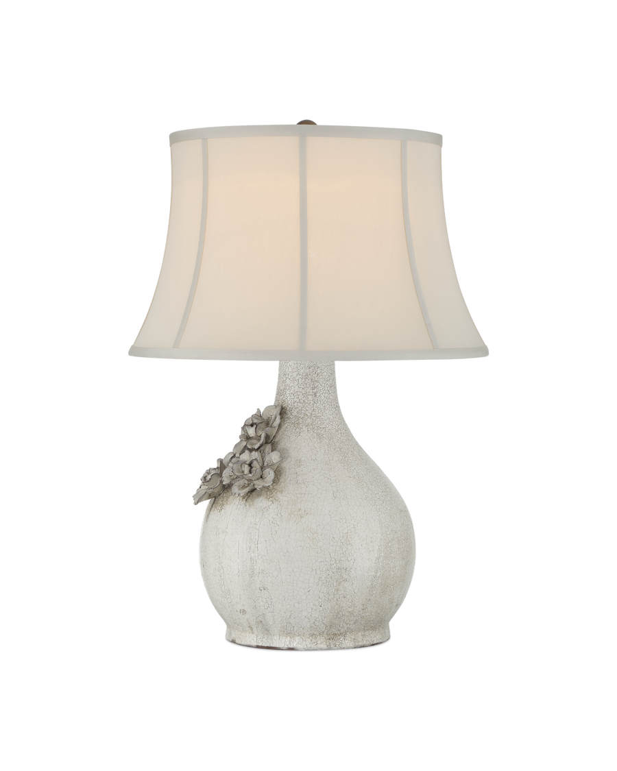 Attar White Table Lamp