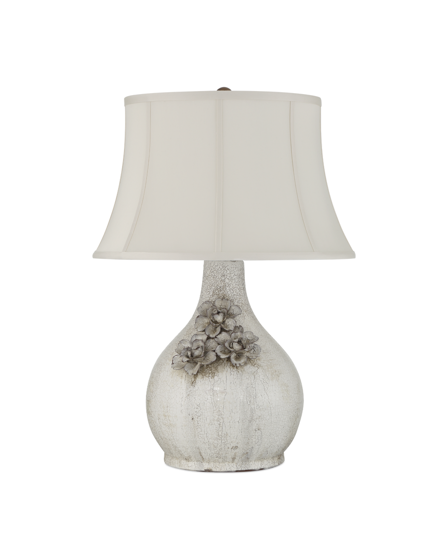Attar White Table Lamp