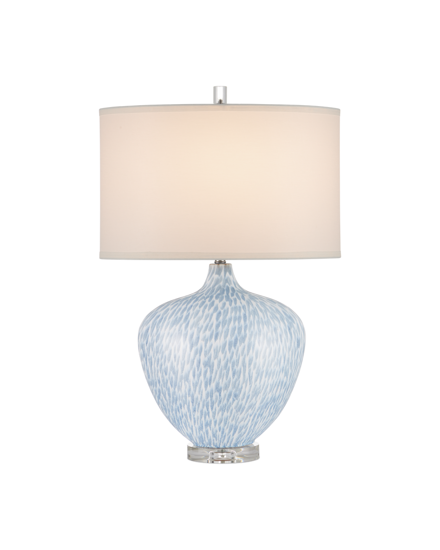 Tinney Blue Table Lamp