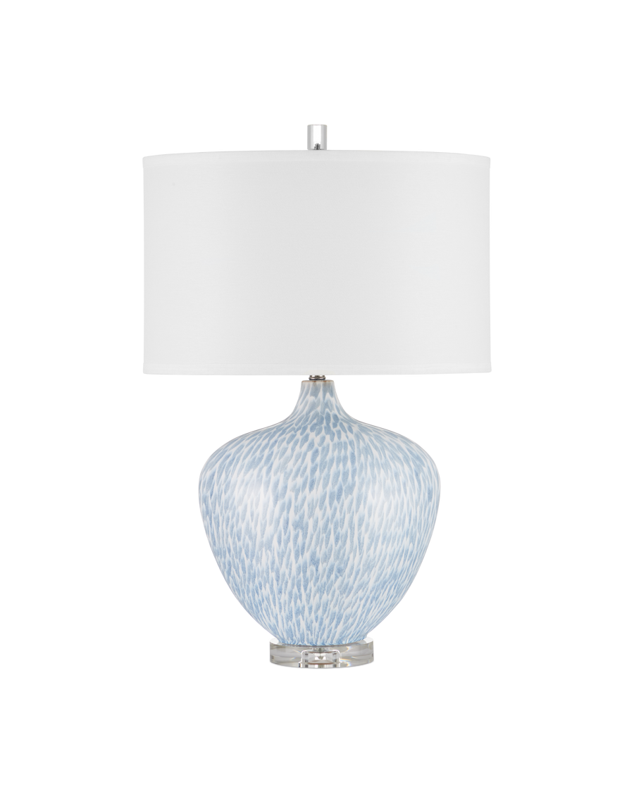 Tinney Blue Table Lamp