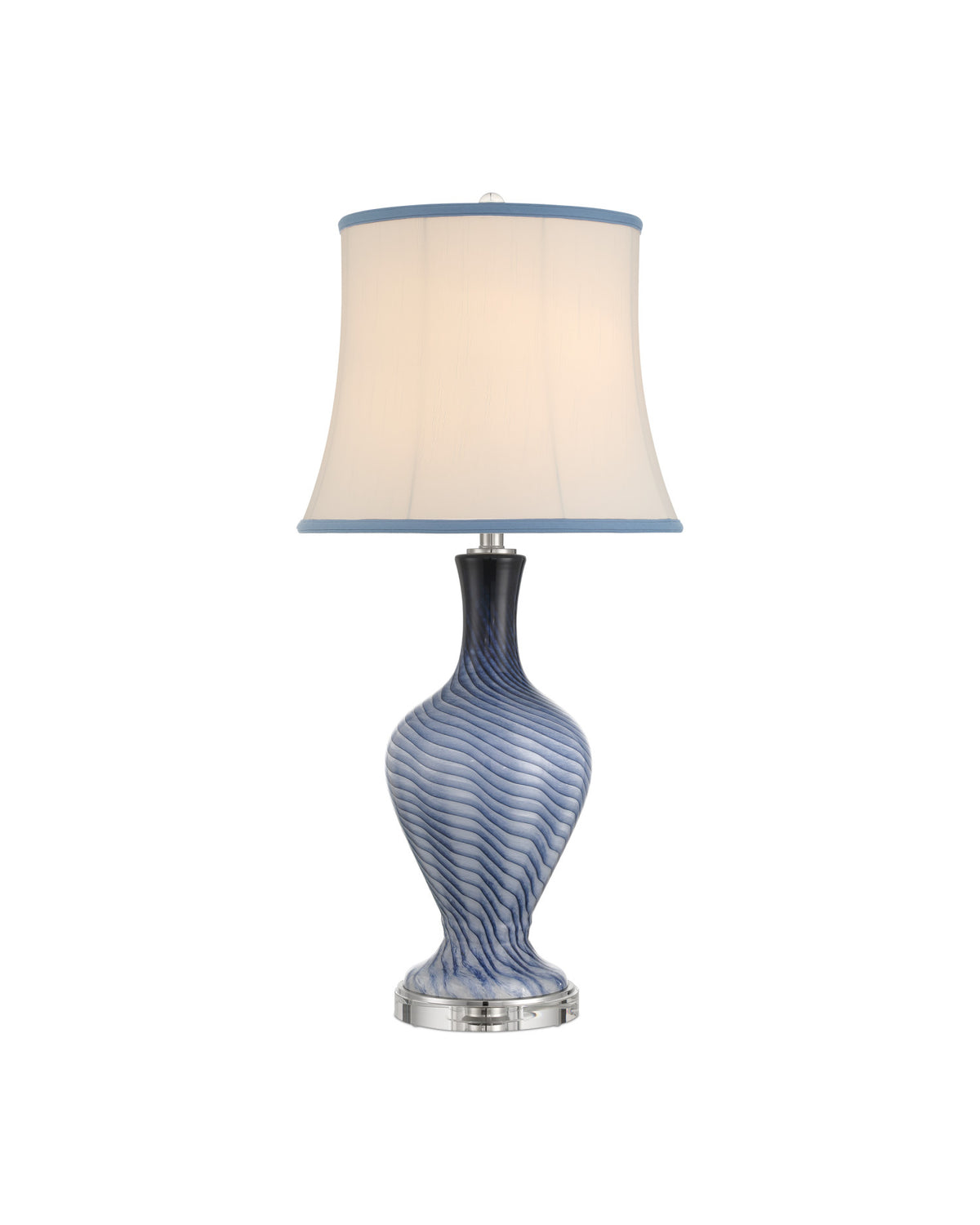 Zeta Blue Table Lamp