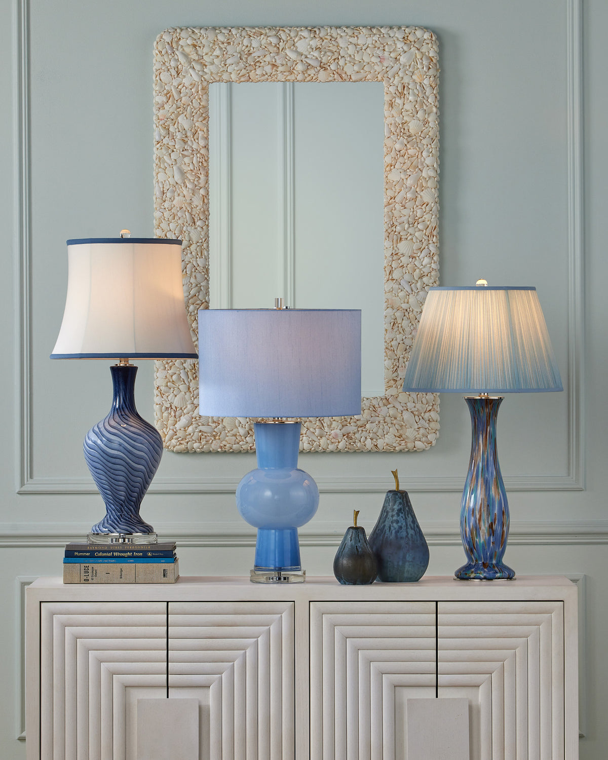 Zeta Blue Table Lamp