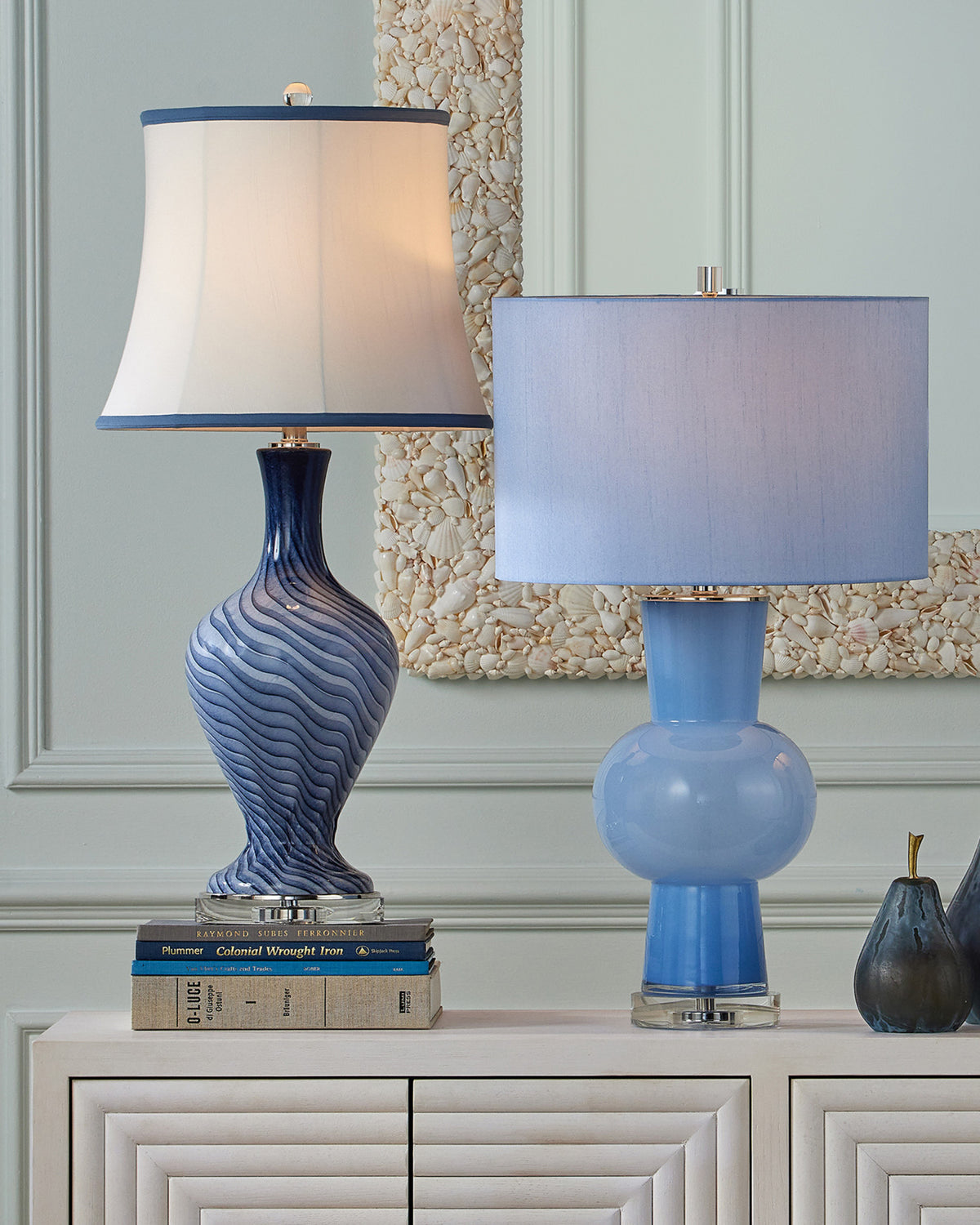 Zeta Blue Table Lamp