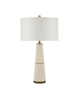 Galuchat Ivory Tapered Table Lamp