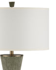 Galuchat Green Hourglass Table Lamp