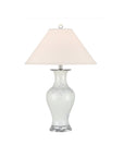 Crystalline White Table Lamp