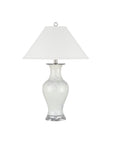 Crystalline White Table Lamp