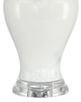 Crystalline White Table Lamp