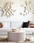 Groovy Coffee Table, White Stone