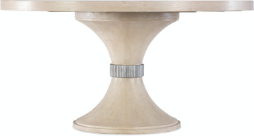 Nouveau Chic Round Pedestal Dining Table - Maison Vogue
