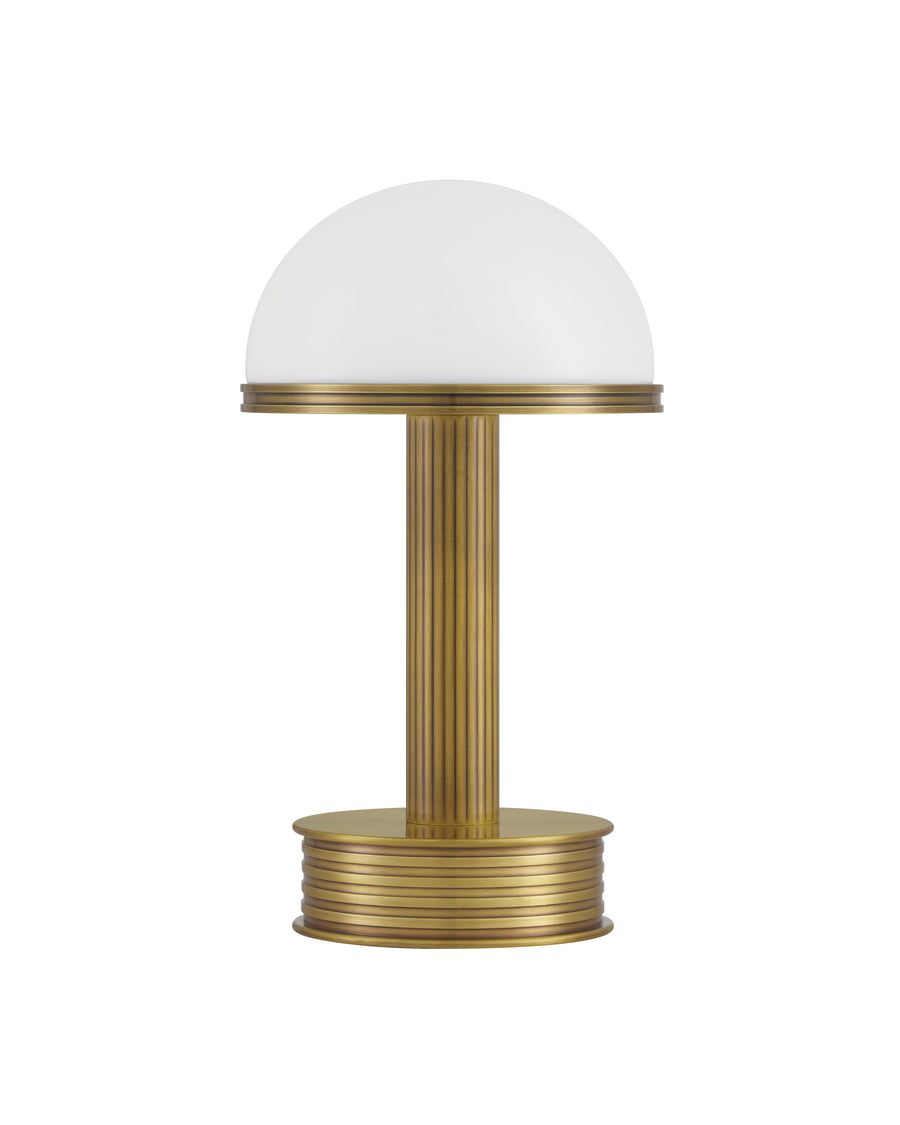 Promenade Brass Cordless Table Lamp