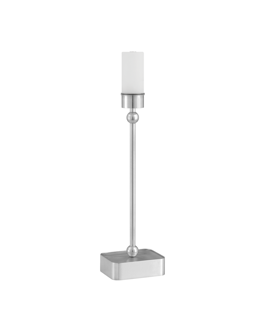 Gadabout Nickel Cordless Table Lamp