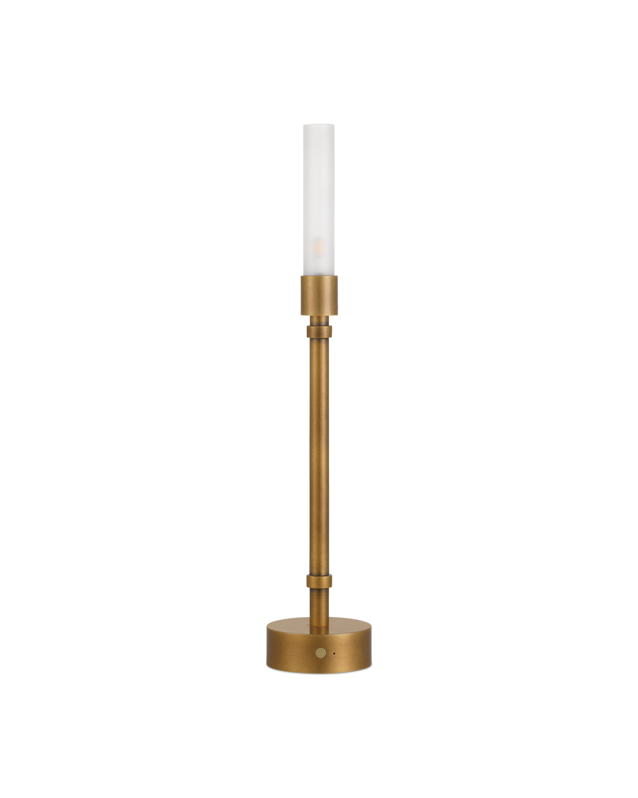 Paseo Brass Cordless Table Lamp